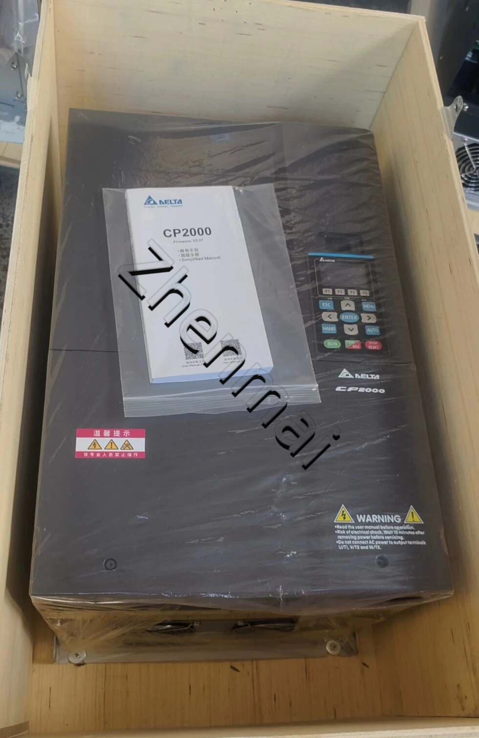 100% visiškai naujas originalus ir originalus Delta VFD750CP43B-00 380V75KW Dažnio keitikliai Pavaros servo variklis