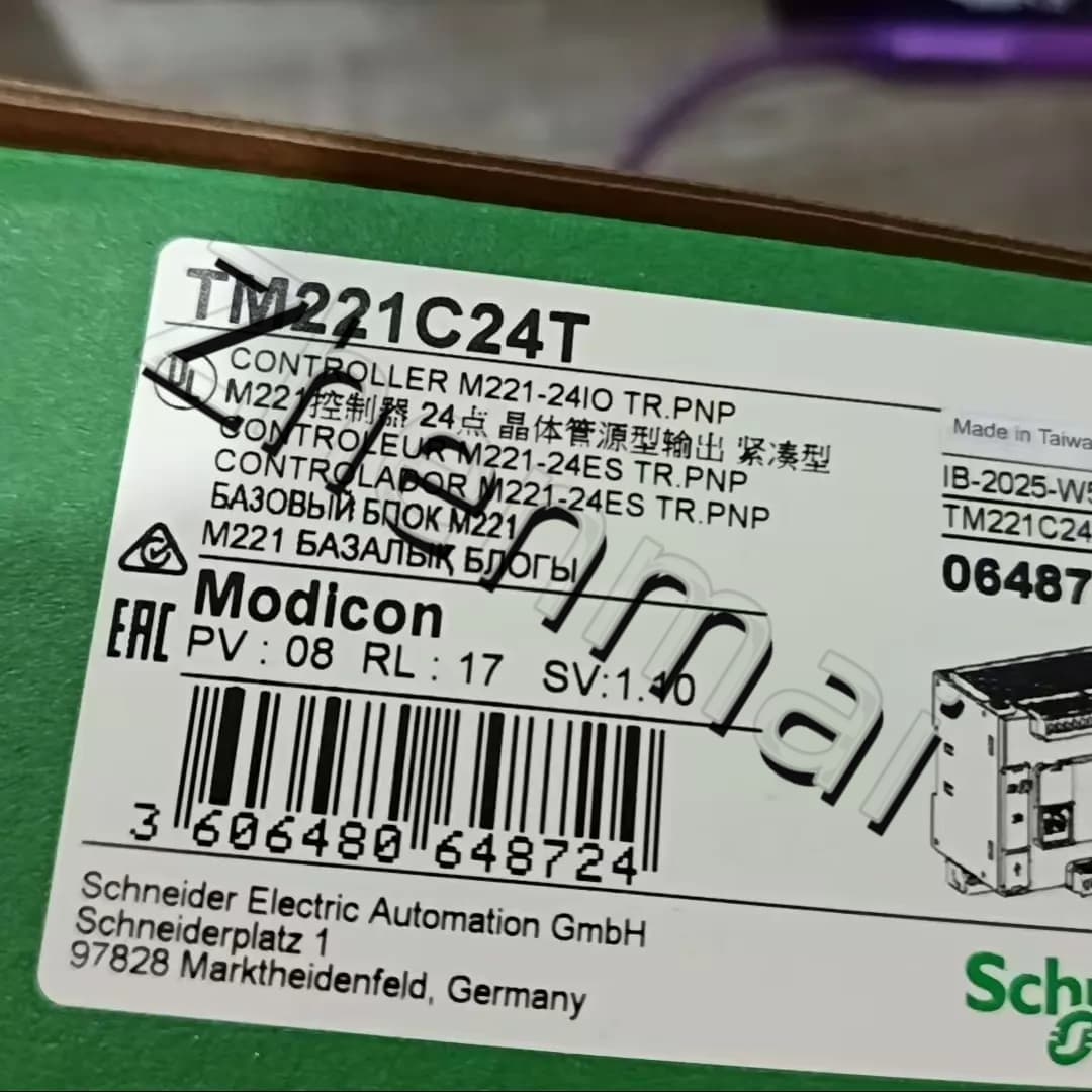 100% visiškai naujas, originalus ir originalus Schneider TM221CE24T Dažnio keitikliai, grandinės pertraukikliai, kontaktoriai, apsauginiai įtaisai