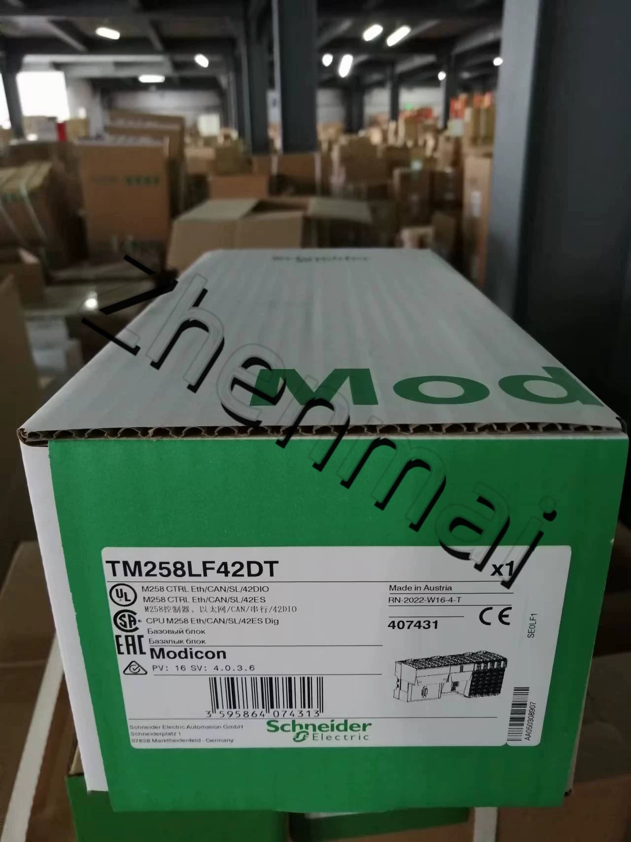 100% visiškai naujas, originalus ir originalus Schneider TM258LF42DT Dažnio keitikliai, grandinės pertraukikliai, kontaktoriai, apsauginiai įtaisai