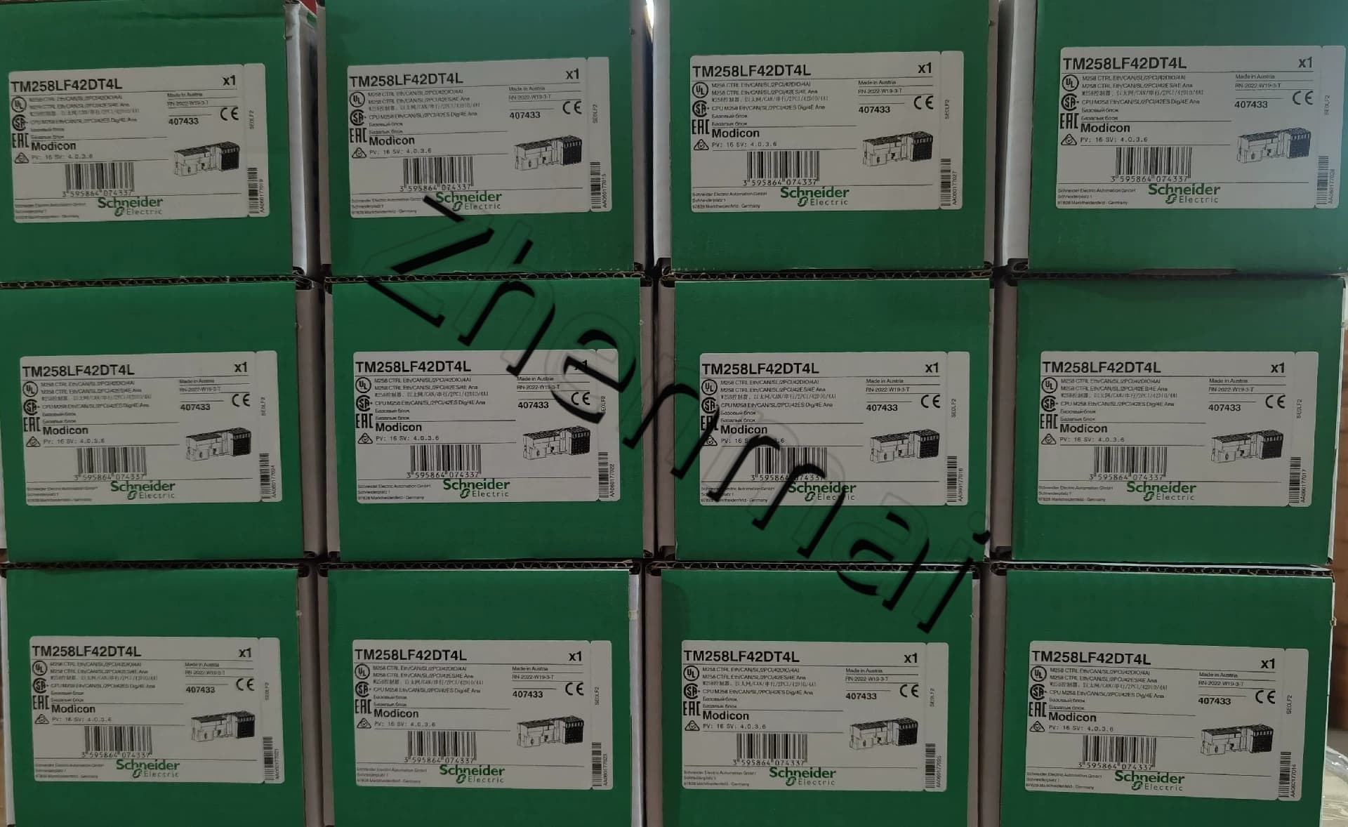 100% visiškai naujas, originalus ir originalus Schneider TM258LF42DT4L Dažnio keitikliai, grandinės pertraukikliai, kontaktoriai, apsauginiai įtaisai