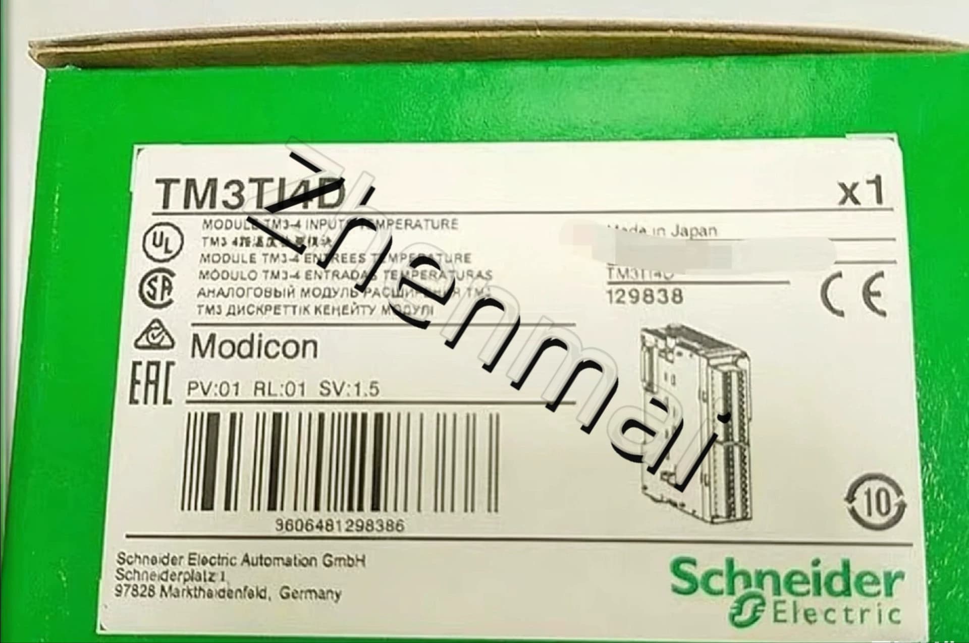 100% visiškai naujas, originalus ir originalus Schneider TM3TI4D Dažnio keitikliai, grandinės pertraukikliai, kontaktoriai, apsauginiai įtaisai