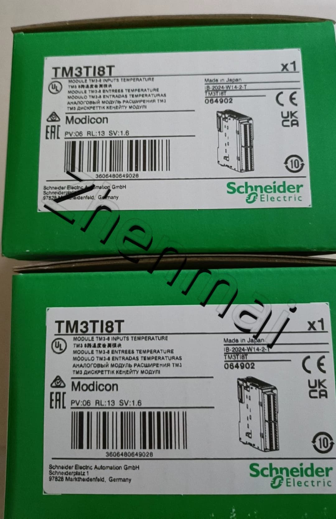 100% visiškai naujas, originalus ir originalus Schneider TM3TI8T Dažnio keitikliai, grandinės pertraukikliai, kontaktoriai, apsauginiai įtaisai