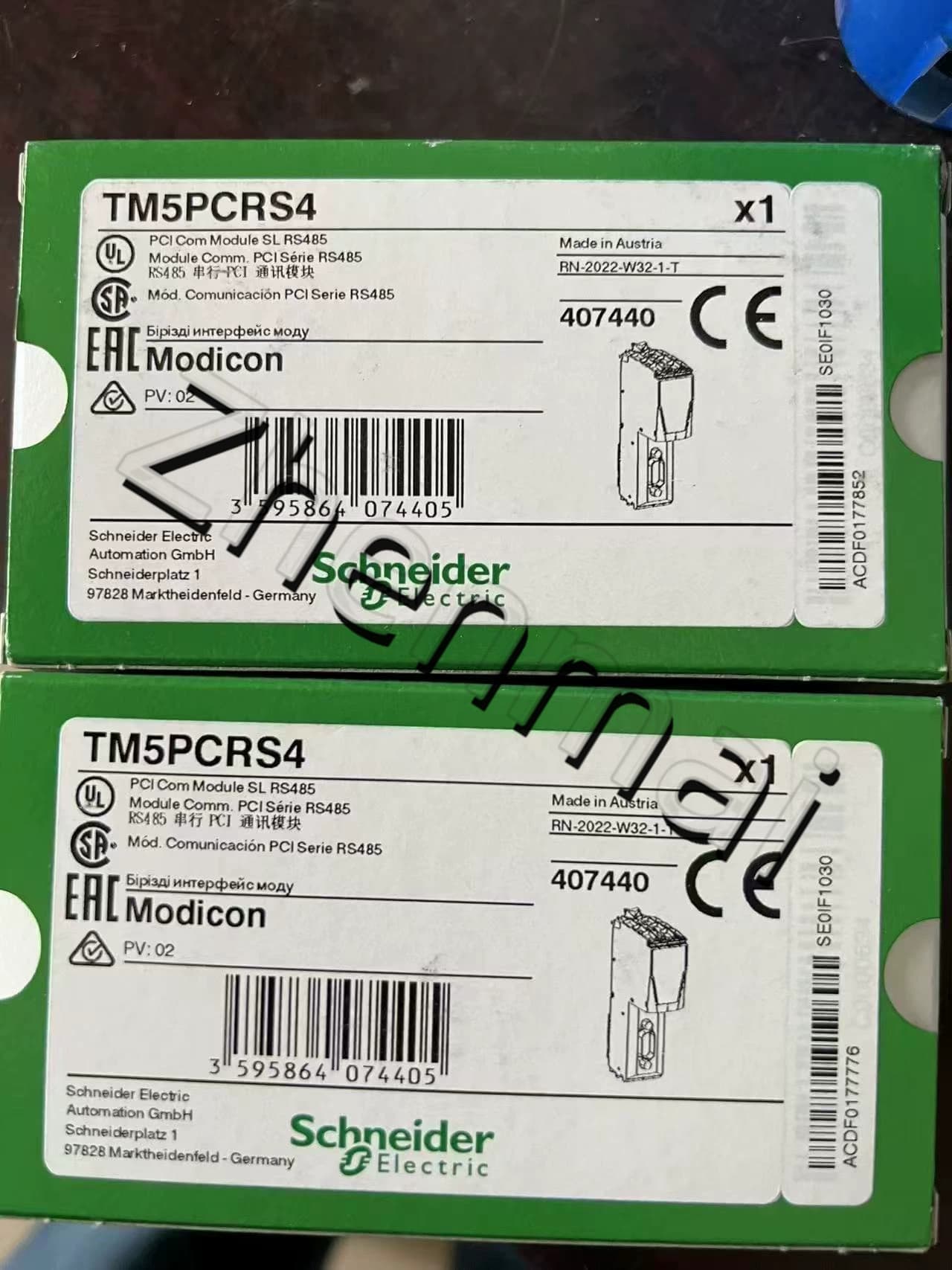 100% visiškai naujas, originalus ir originalus Schneider TM5PCRS4 Dažnio keitikliai, grandinės pertraukikliai, kontaktoriai, apsauginiai įtaisai