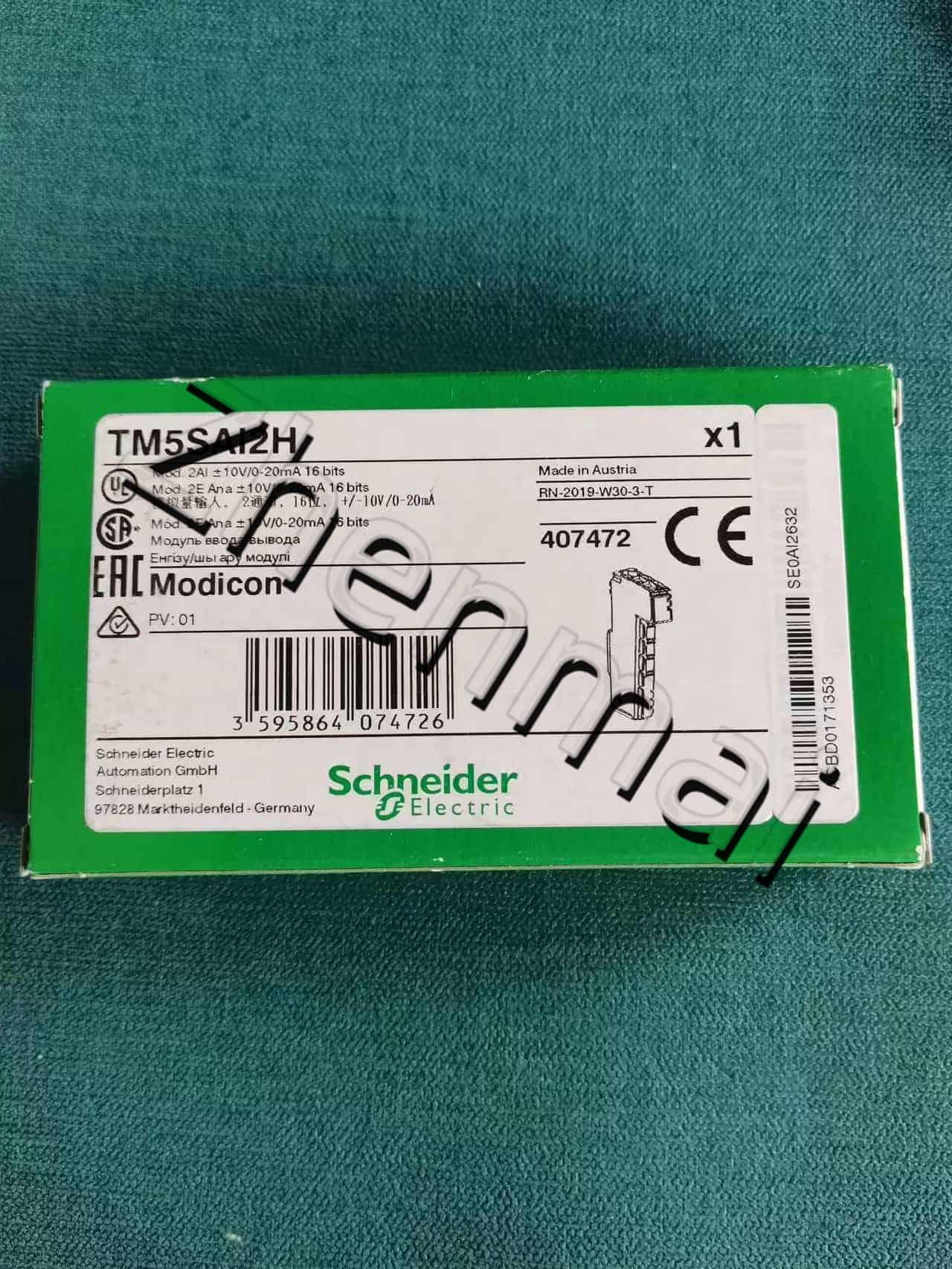 100% visiškai naujas, originalus ir originalus Schneider TM5SAI2H Dažnio keitikliai, grandinės pertraukikliai, kontaktoriai, apsauginiai įtaisai