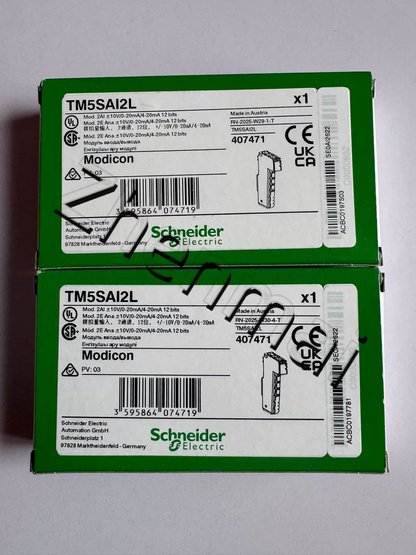 100% visiškai naujas, originalus ir originalus Schneider TM5SAI2L Dažnio keitikliai, grandinės pertraukikliai, kontaktoriai, apsauginiai įtaisai