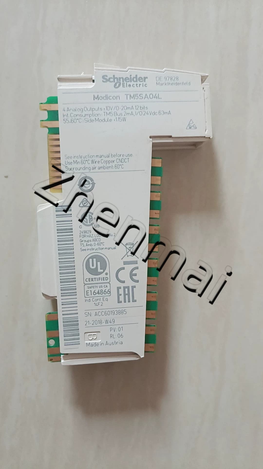100% visiškai naujas, originalus ir originalus Schneider TM5SAO4L Dažnio keitikliai, grandinės pertraukikliai, kontaktoriai, apsauginiai įtaisai