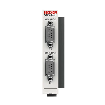 Beckhoff CX1010-N031 sistemos sąsajų procesoriaus modulis