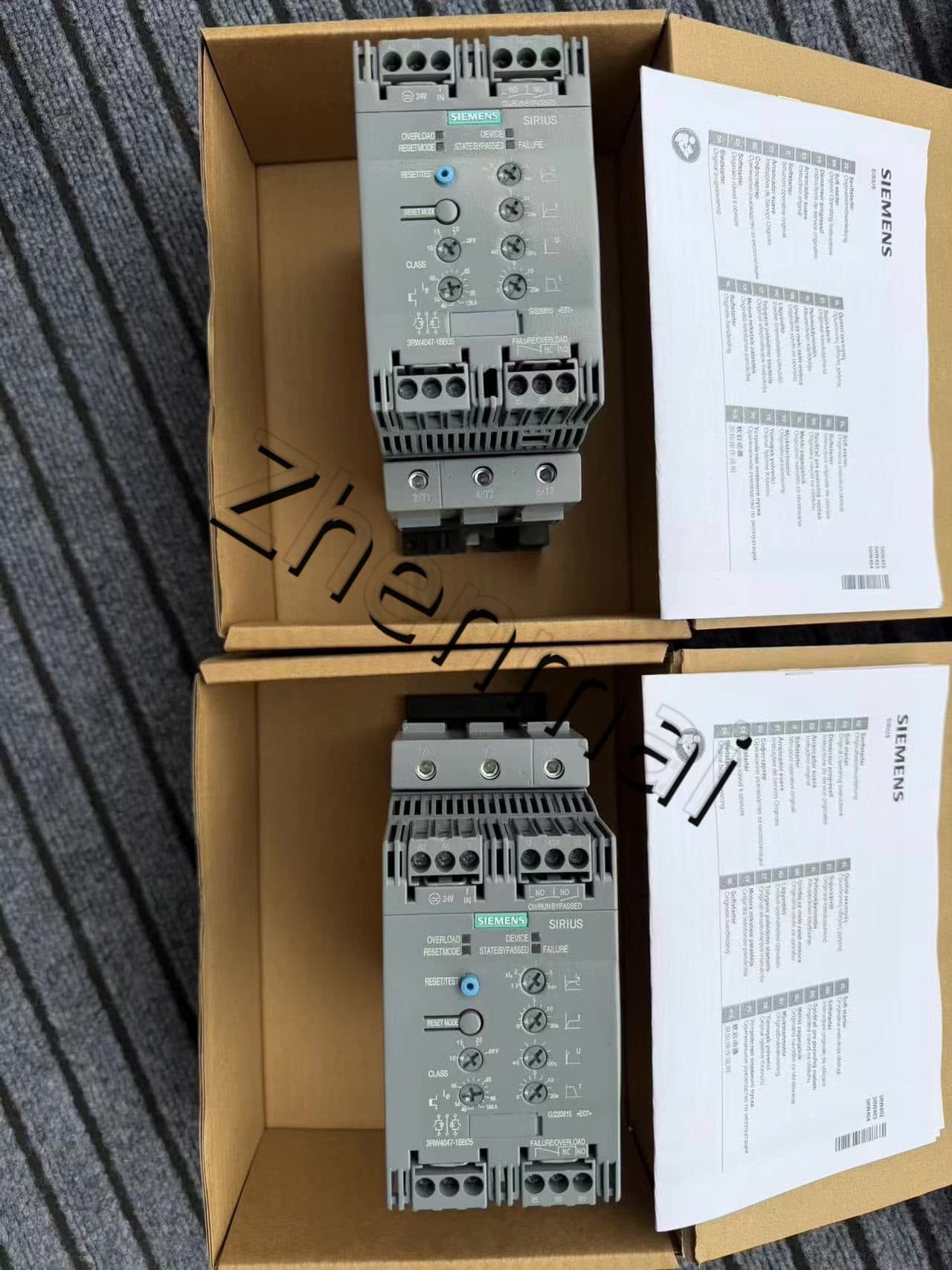Visiškai naujas, originalus, gamyklinis Siemens 3RW4047-1BB05 minkštas starteris SIRIUS SOFT STARTER