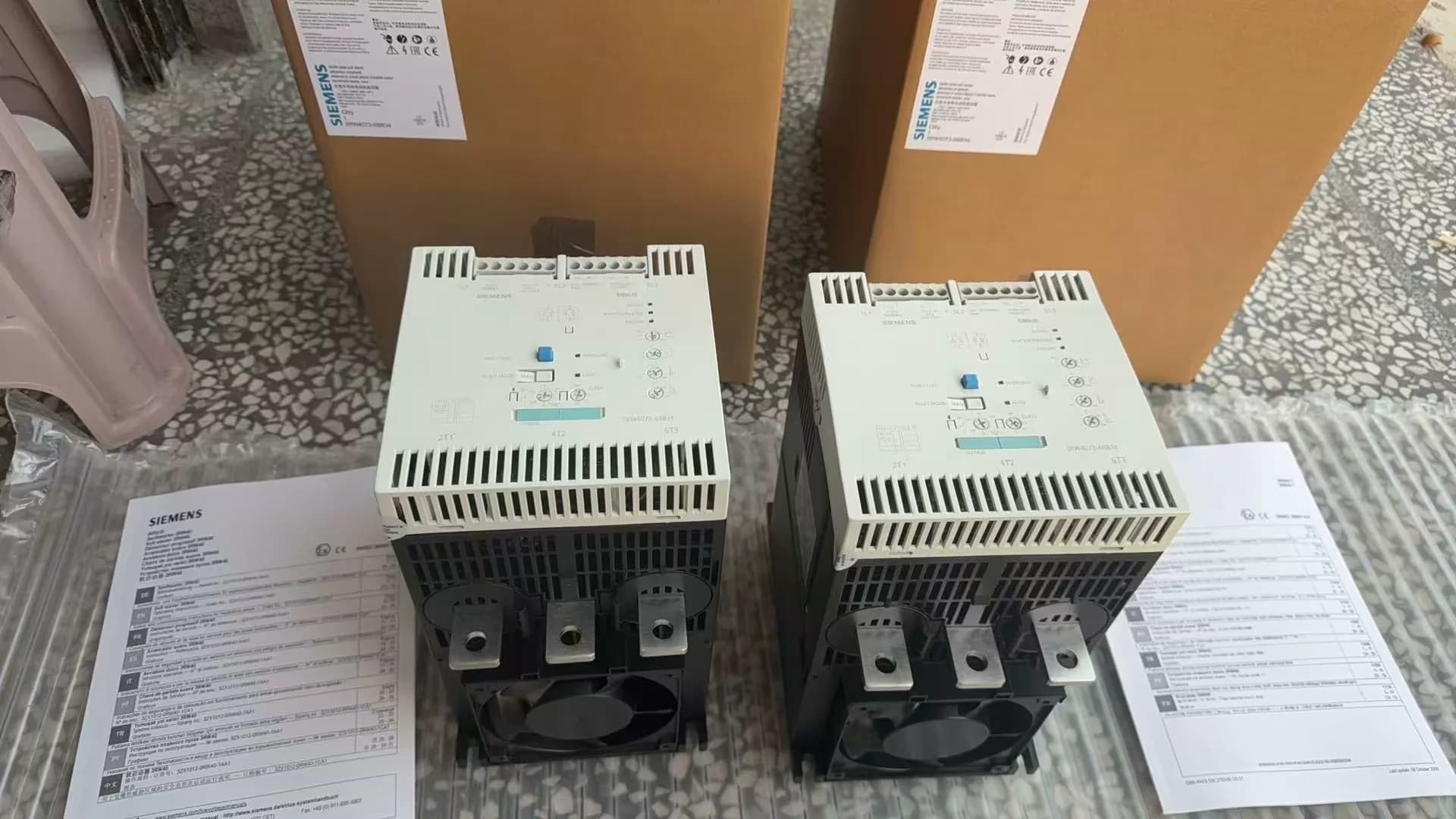 Visiškai naujas, originalus, gamyklinis Siemens 3RW4436-6BC35 minkštas starteris SIRIUS SOFT STARTER