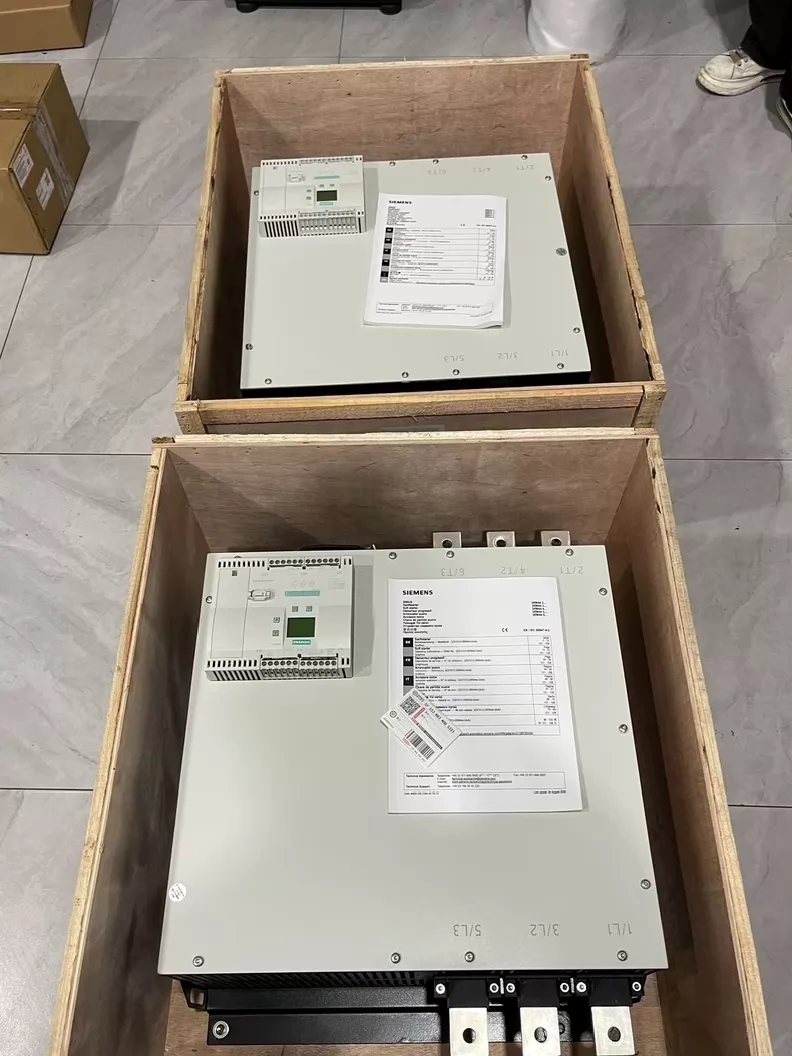 Visiškai naujas, originalus, gamyklinis Siemens 3RW4458-6BC36 minkštas starteris SIRIUS SOFT STARTER