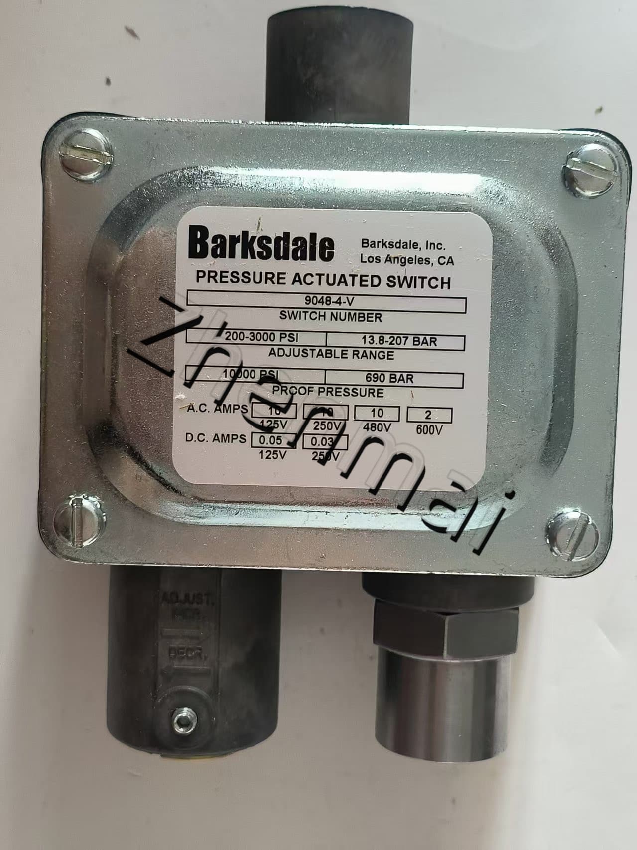 Visiškai naujas originalus Barksdale 9048-4-V slėgio jutiklis Lygio jungiklis Srauto jungiklis Slėgio jungiklis Greitas pristatymas