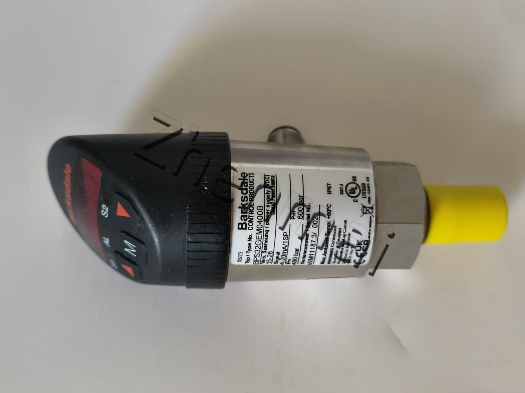 Visiškai naujas originalus Barksdale BPS32GEM0400B slėgio jutiklis Lygio jungiklis Srauto jungiklis Slėgio jungiklis Greitas pristatymas