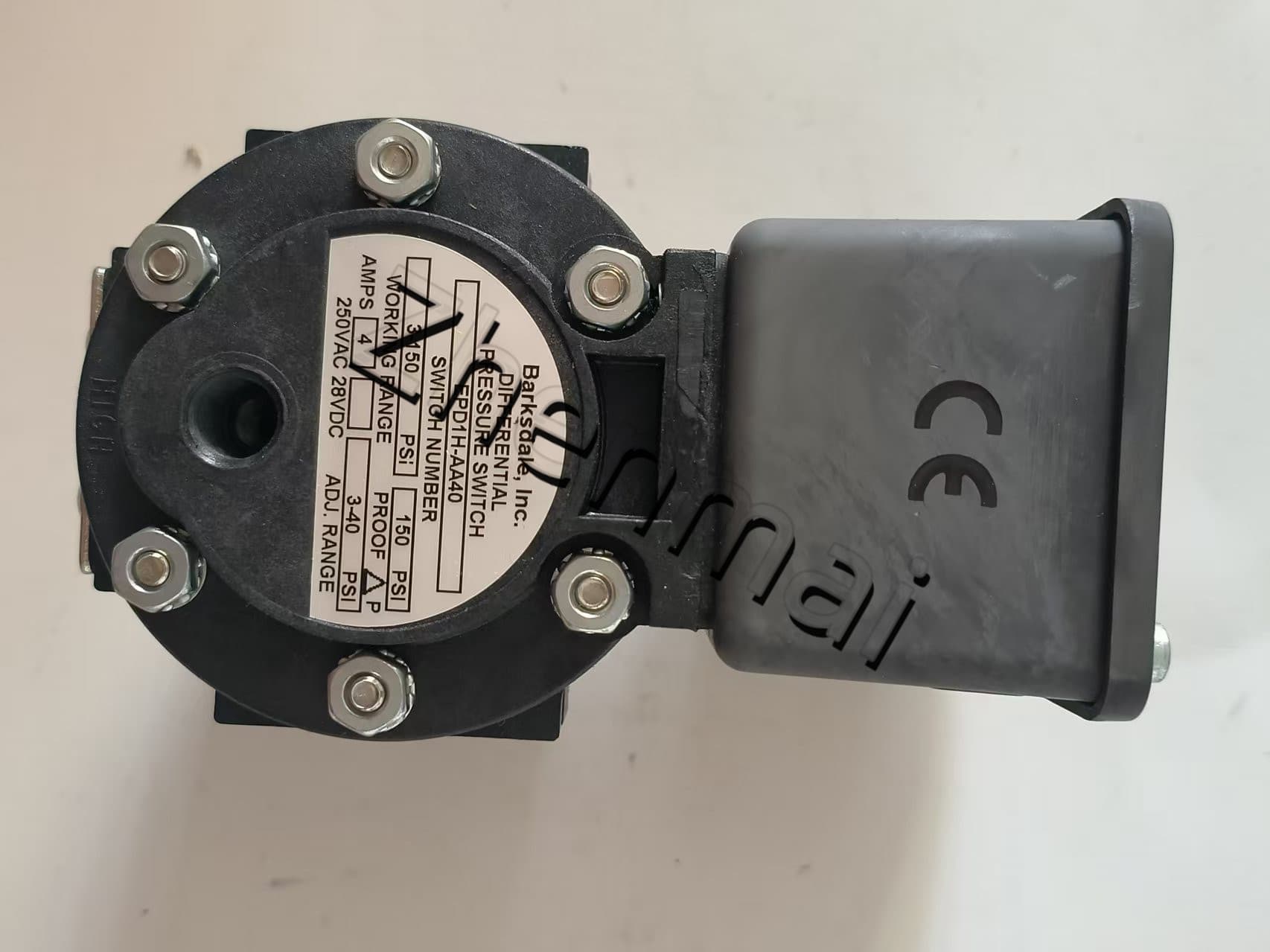 Visiškai naujas originalus Barksdale EPD1H-AA40 slėgio jutiklis Lygio jungiklis Srauto jungiklis Slėgio jungiklis Greitas pristatymas