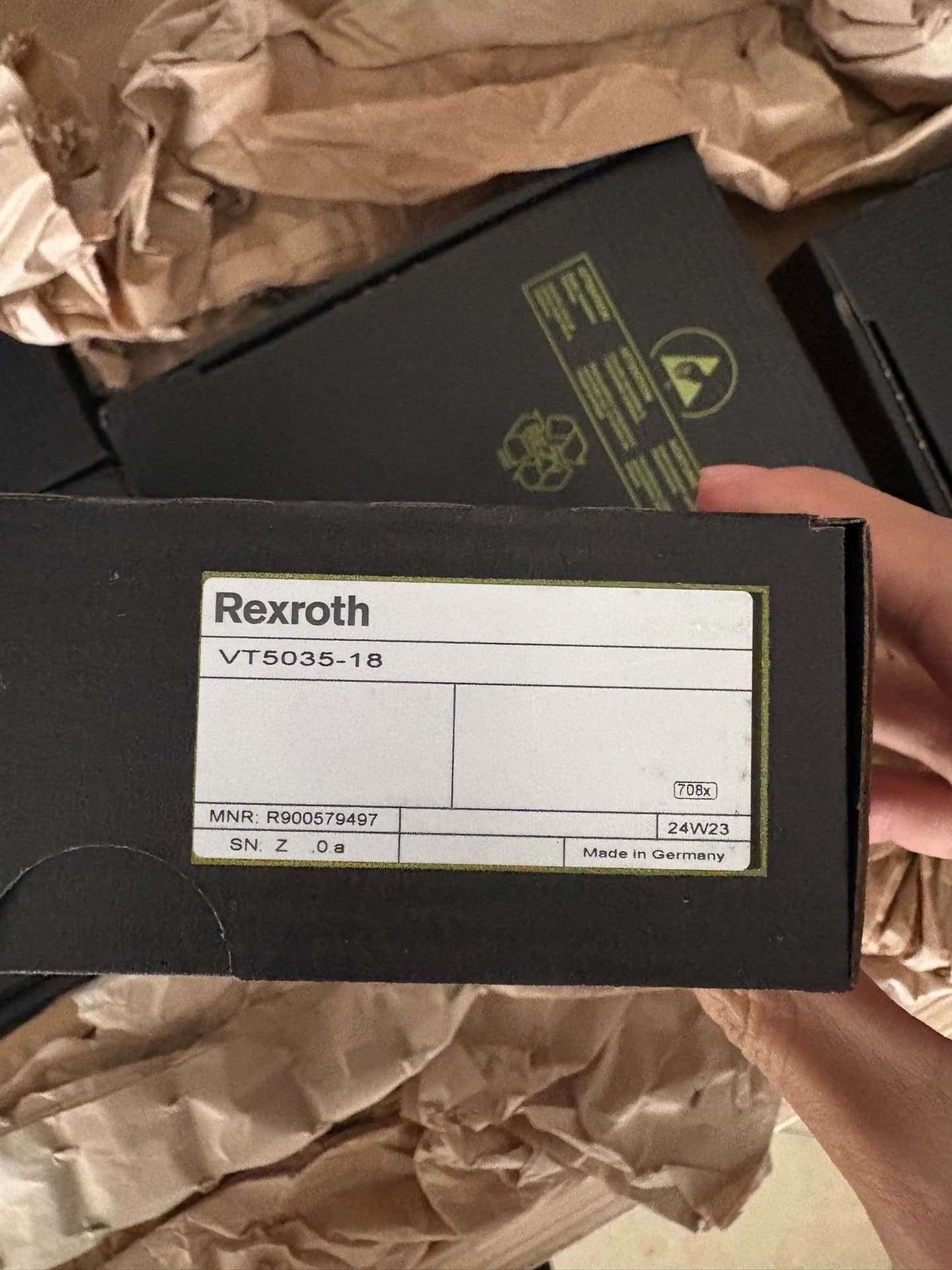 Visiškai naujas originalus Bosch Rexroth servo pavaros stiprintuvas, stiprintuvo plokštė VT5035-18 servo variklis Greitas pristatymas