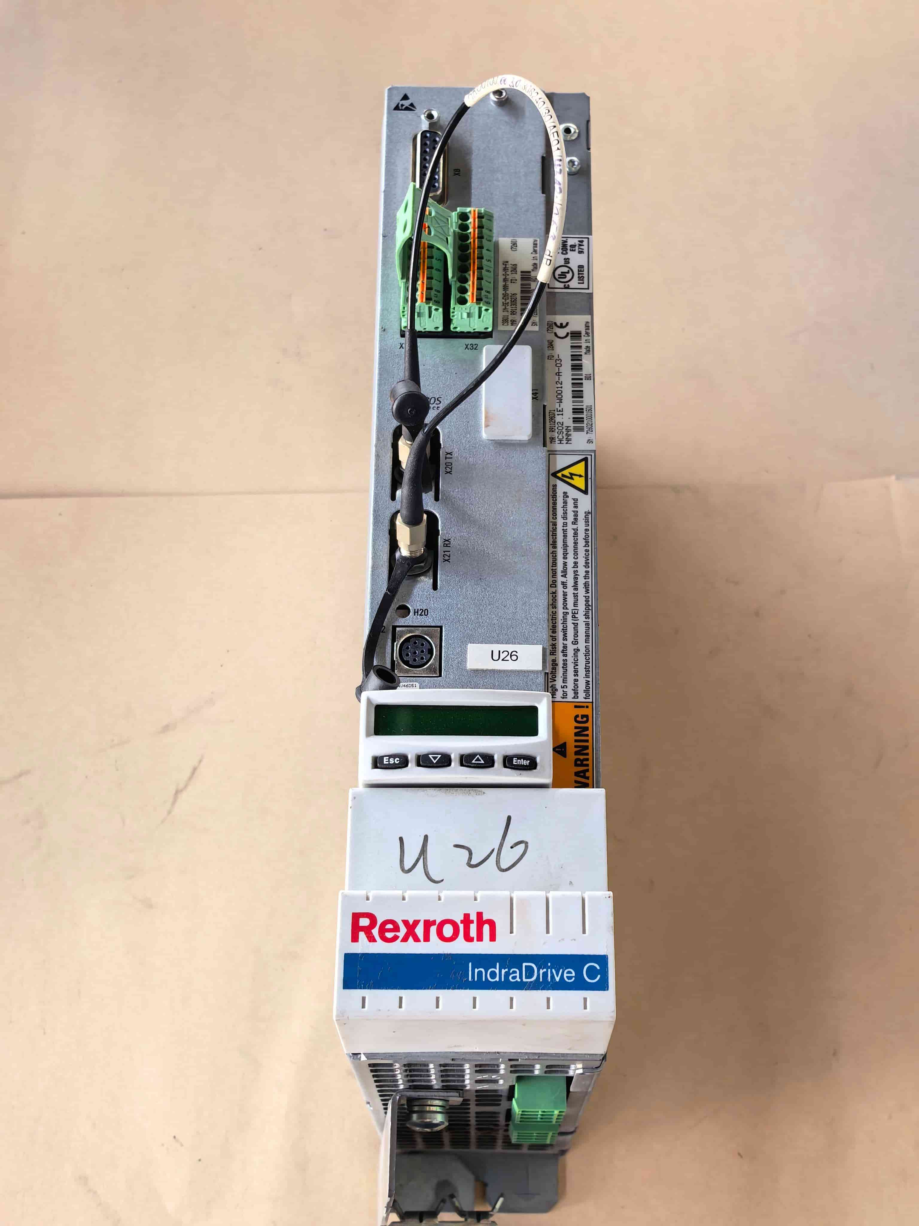Visiškai naujas originalus Bosch Rexroth servo pavara HCS02.1E-W0012-A-03-NNNN servo variklis Greitas pristatymas