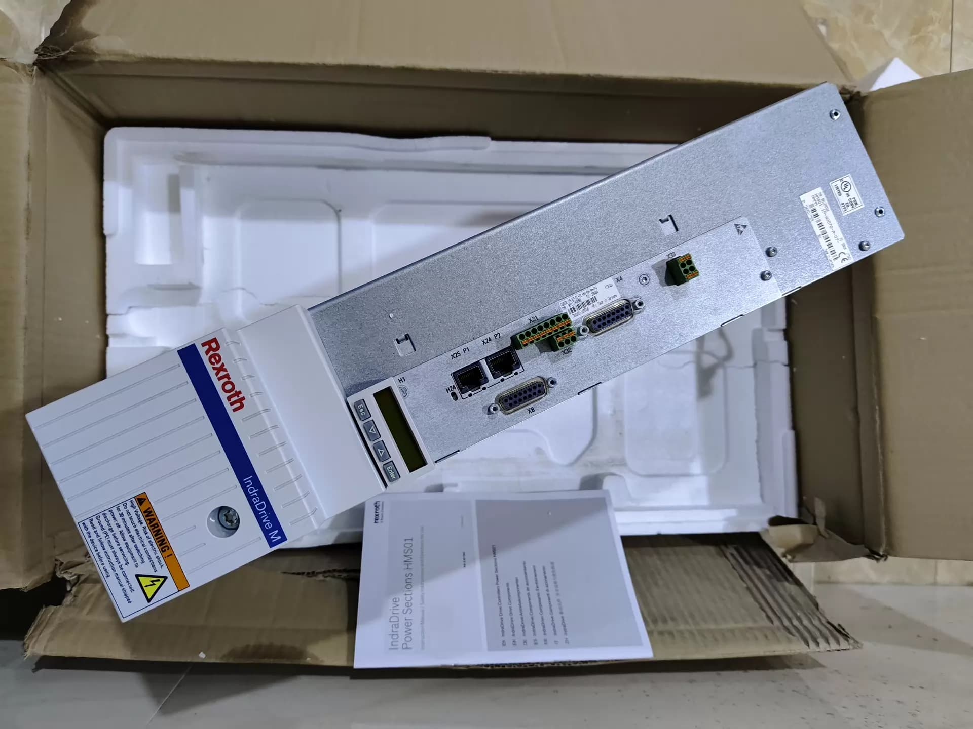 Visiškai nauja originali Bosch Rexroth servo pavara HMS01.1N-W0070-A-07-NNNN servo variklis Greitas pristatymas