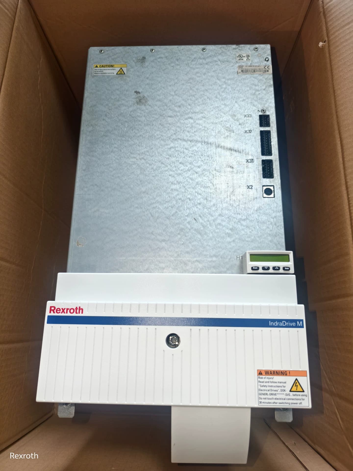 Visiškai nauja originali Bosch Rexroth servo pavara HMV01.1E-W0075-A-07-NNNN servo variklis Greitas pristatymas