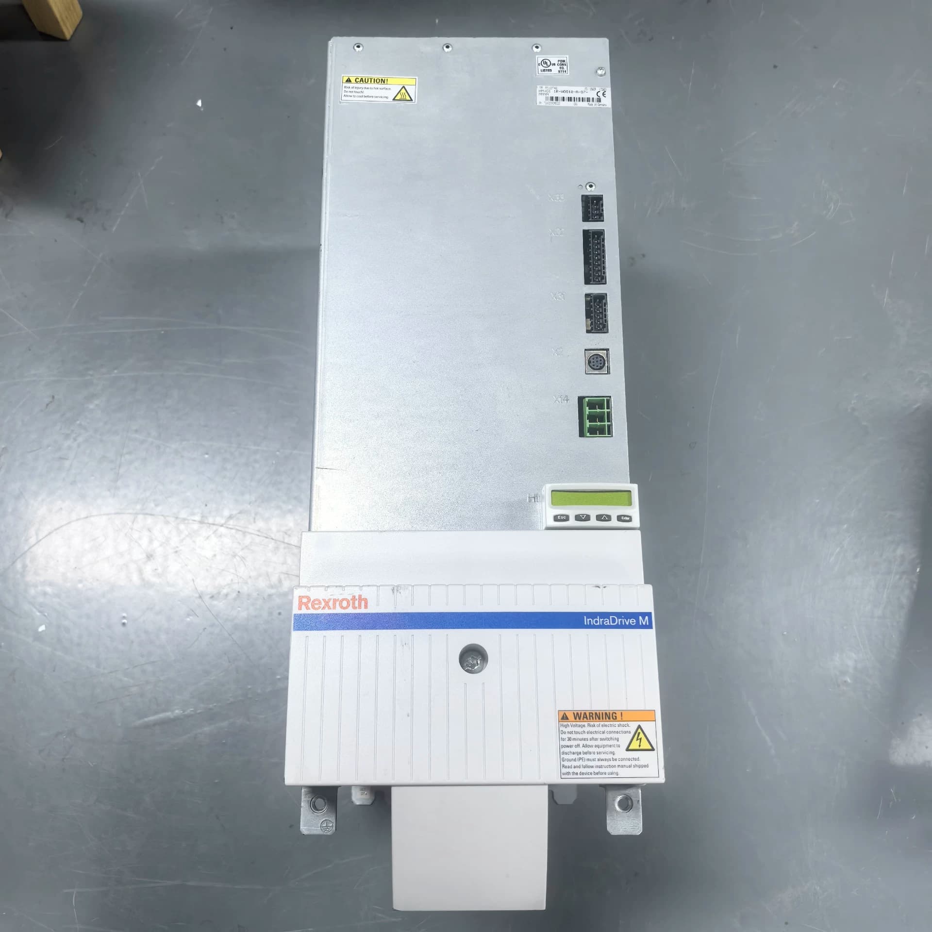 Visiškai nauja originali Bosch Rexroth servo pavara HMV01.1R-W0018-A-07-NNNN servo variklis Greitas pristatymas