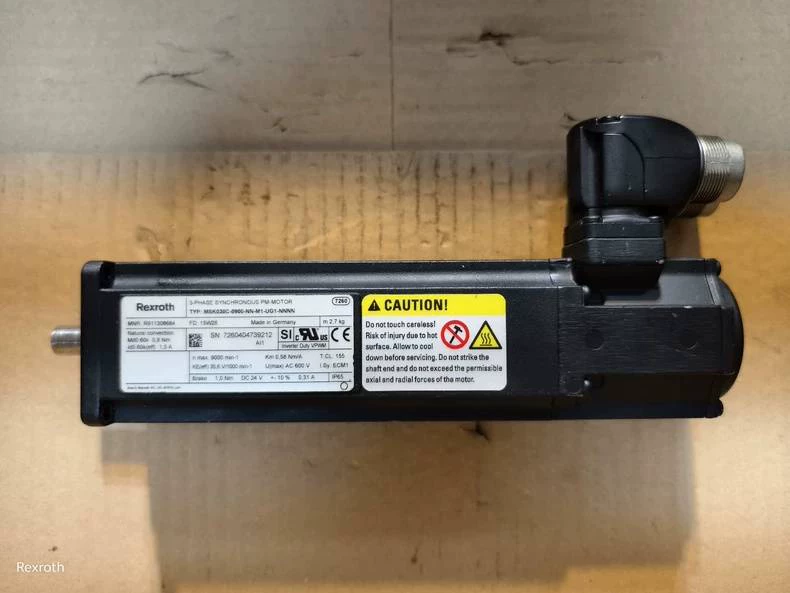 Visiškai nauja originali Bosch Rexroth servo pavara MSK030C-0900-NN-M1-UG1-NNNN servo variklis Greitas pristatymas