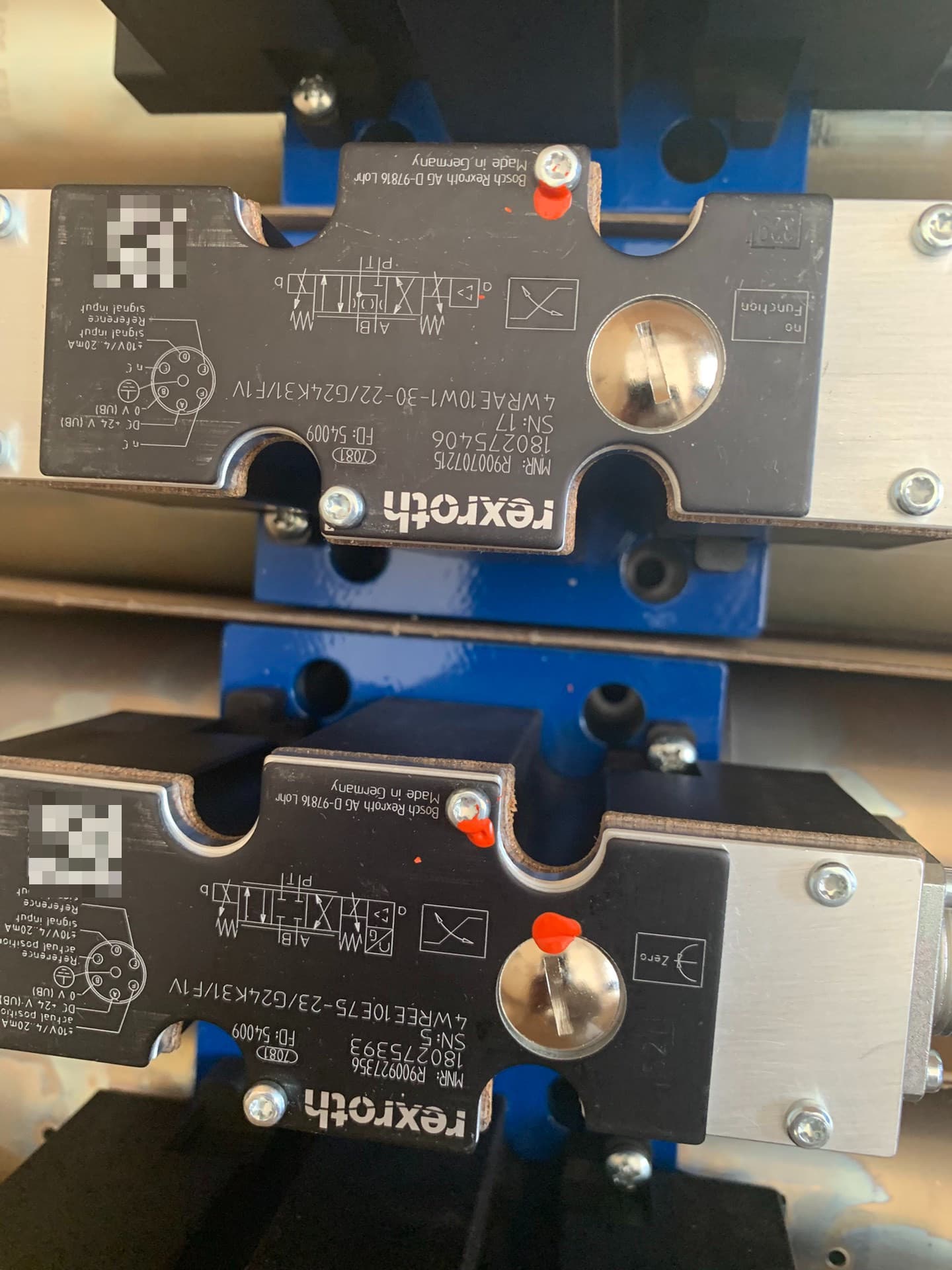Visiškai naujas originalus Bosch Rexroth servo pavara Slėgio mažinimo vožtuvas 4WRAE6W1-15-2X/G24K31/F1V servo variklis Greitas pristatymas